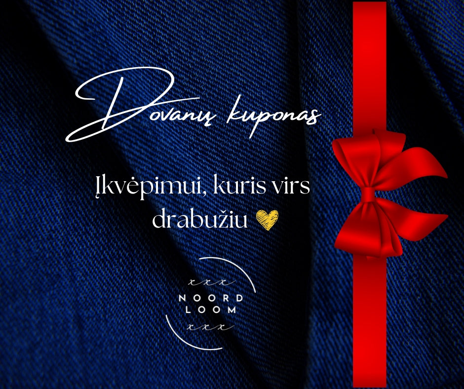 NOORD LOOM dovanų kuponas
