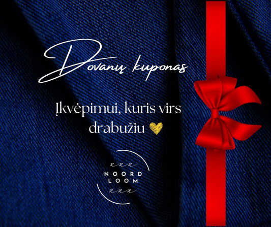NOORD LOOM dovanų kuponas